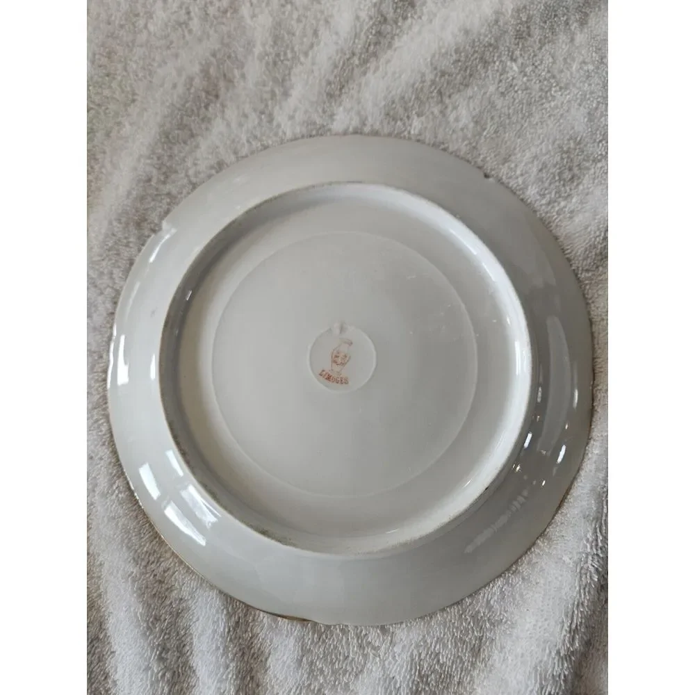 2 Antique Limoges Plates 8